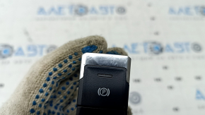 Parking button for VW Tiguan 18-24, black with chrome, swollen chrome, scratches