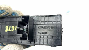 Front left window lift control VW Tiguan 18-24 black, broken button