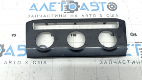 VW Tiguan 18-24 climate control panel, graphite, under manual