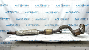 VW Tiguan 18-24 AWD exhaust pipe with catalytic converters and bracket