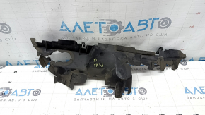 Left radiator deflector for VW Tiguan 18-21, broken mount