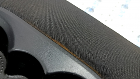Rear seat backrest, 2nd row, center, VW Tiguan 18-21, black fabric, dry cleanable