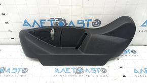 Driver's side seat cover, left, VW Tiguan 18-24, black, for manual transmission