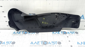 Driver's side seat cover, left, VW Tiguan 18-24, black, for manual transmission