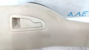 Left side trim for rear seats for Subaru Outback 15-19, beige fabric, dry-cleanable