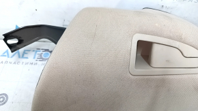 Left side trim for rear seats for Subaru Outback 15-19, beige fabric, dry-cleanable