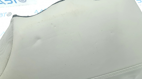 Right rear seat side panel for Cadillac ATS 13-14, gray leather, wrinkled