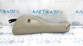 Left side trim for rear seats for Subaru Outback 15-19, beige leather, dry-cleanable