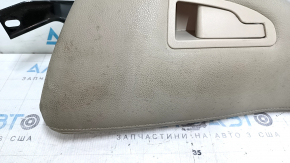 Left side trim for rear seats for Subaru Outback 15-19, beige leather, dry-cleanable