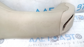 Left side trim for rear seats for Subaru Outback 15-19, beige leather, dry-cleanable