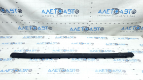 Audi Q7 16-19 rear bumper lip trim, black, textured, scratches