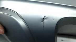 Audi Q7 16-19 rear bumper lip, silver, scratches, chips, tears