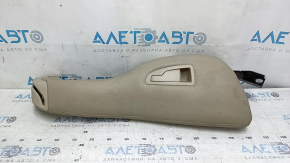 Right side trim for rear seats, Subaru Outback 15-19, beige leather, dry-cleanable