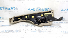 Right side trim for rear seats, Subaru Outback 15-19, beige leather, dry-cleanable