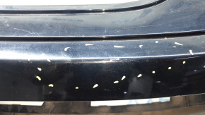 The rear bumper is bare, the upper part of the Audi Q7 16-26 is white, scratches, the mount is broken