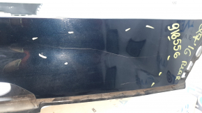The rear bumper is bare, the upper part of the Audi Q7 16-26 is white, scratches, the mount is broken