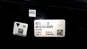 Right headlight for Audi Q7 16-19, scratches, glue, cracked