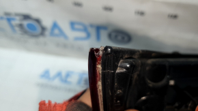 Right headlight for Audi Q7 16-19, scratches, glue, cracked