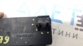 The foot-operated trunk lid opening sensor assembly for the Audi Q7 16-26 has a broken mount.
