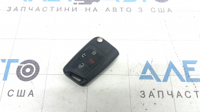 VW Tiguan 18-20 keyless, 4-button, matte finish, no emblem, scratches