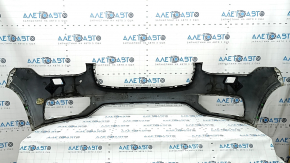 Volvo XC90 16-19 front bumper, bare, for headlight washers without park assist, white, non-standard holes