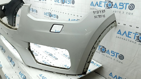 Volvo XC90 16-19 front bumper, bare, for headlight washers without park assist, white, non-standard holes