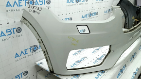 Volvo XC90 16-19 front bumper, bare, for headlight washers without park assist, white, non-standard holes