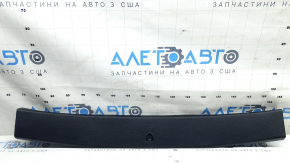 Upper tailgate trim for Audi Q7 16-26 black, scratched