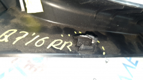 Right tailgate trim for Audi Q7 16-26 black, broken fastener