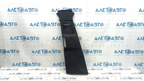 Left upper center pillar trim, Volvo XC90 16-23, black, needs cleaning, worn