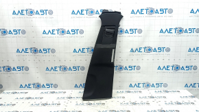 Volvo XC90 16-23 center pillar trim, upper right belt, black, needs cleaning, worn