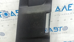 Volvo XC90 16-23 center pillar trim, upper right belt, black, needs cleaning, worn