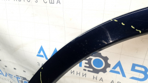 Front right fender arch trim for Audi Q7 16-19 (R18-R20), blue, worn