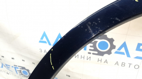 Front right fender arch trim for Audi Q7 16-19 (R18-R20), blue, worn