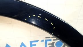 Front left fender arch trim for Audi Q7 16-19 (R18-R20), blue, chipped