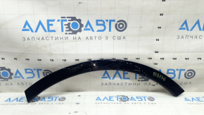 Rear left fender arch trim for Audi Q7 16-19 on body for R18-R20, blue, scratches