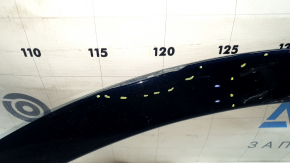 Rear left fender arch trim for Audi Q7 16-19 on body for R18-R20, blue, scratches