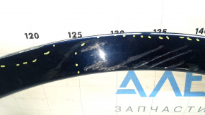 Rear left fender arch trim for Audi Q7 16-19 on body for R18-R20, blue, scratches