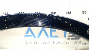 Rear left fender arch trim for Audi Q7 16-19 on body for R18-R20, blue, scratches