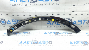 Rear right fender arch trim for Audi Q7 16-19 on body for R18-R20, blue, scratches
