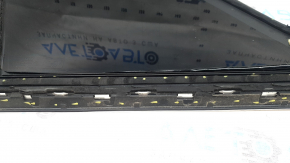 Audi Q7 16-26mm rear right window, tinted, with chrome molding, broken wire, torn seal, scratches on chrome
