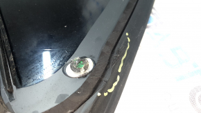 Audi Q7 16-26mm rear right window, tinted, with chrome molding, broken wire, torn seal, scratches on chrome