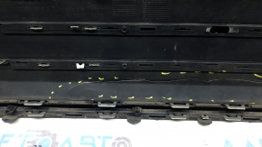 Audi Q7 16-19 gray radiator grille assembly, for parking sensors, for a camera, with emblems, with a camera bracket, scratches, chips, cracked, non-factory holes