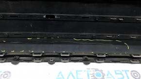 Audi Q7 16-19 gray radiator grille assembly, for parking sensors, for a camera, with emblems, with a camera bracket, scratches, chips, cracked, non-factory holes