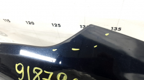 Front bumper lip left Audi Q7 16-19 blue, scratches, broken fasteners