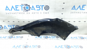 Right front bumper lip for Audi Q7 16-19, blue, scratches