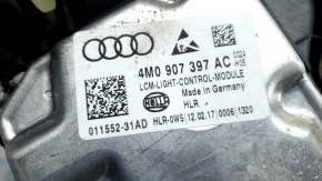 Left front headlight assembly for Audi Q7 16-19 LED, chipped