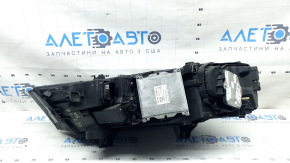 Right front headlight assembly for Audi Q7 16-19 LED, polished