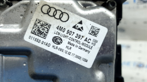 Right front headlight assembly for Audi Q7 16-19 LED, polished