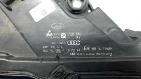 Right front headlight assembly for Audi Q7 16-19 LED, polished
